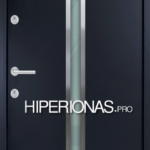 Hiper-Turen501AN 1000x2075_Spalva antracitas (Aliuminio stakta)_Lauko durys šiltos_U=1,3W m2k A+