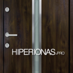 Hiper-Turen501RS 1000x2075_Spalva Riešutas (Aliuminio stakta)_Lauko durys šiltos_U=1,3W m2k A+