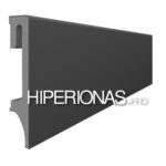 HIPER_ES205 80MM GRINDJUOSTE PVC PILKA ANTRACITAS 320×320