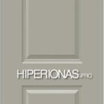 HIPERIONAS-2 Gilaus 3D frezavimo klasikinis raštas MDF ir Okoumes lauko durų skydams