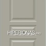 HIPERIONAS-3 Gilaus 3D frezavimo klasikinis raštas MDF ir Okoumes lauko durų skydams
