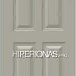 HIPERIONAS-4 Gilaus 3D frezavimo klasikinis raštas MDF ir Okoumes lauko durų skydams