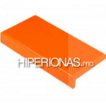HIP-115 Oranžinė gliancinė PVC palangė CR PREMIUM_plastikinė palange 600