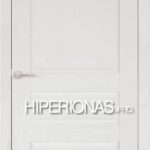 HIPER-06LEO faneruotos medines durys spalva balta