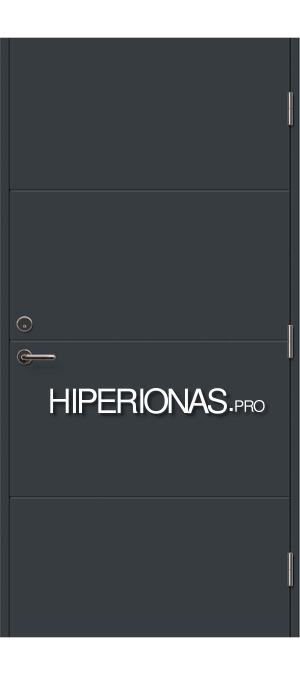 HIPER-BJ_VU-T1 U=0,77 W/m².K Antracitas - Lauko durys